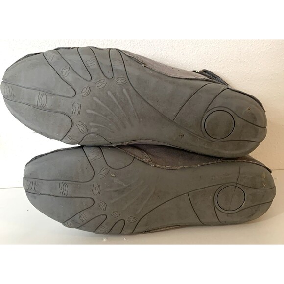 LDeck Italian Handmade Suede Luxury High top Sneakers Women 9M - Picture 4 of 8